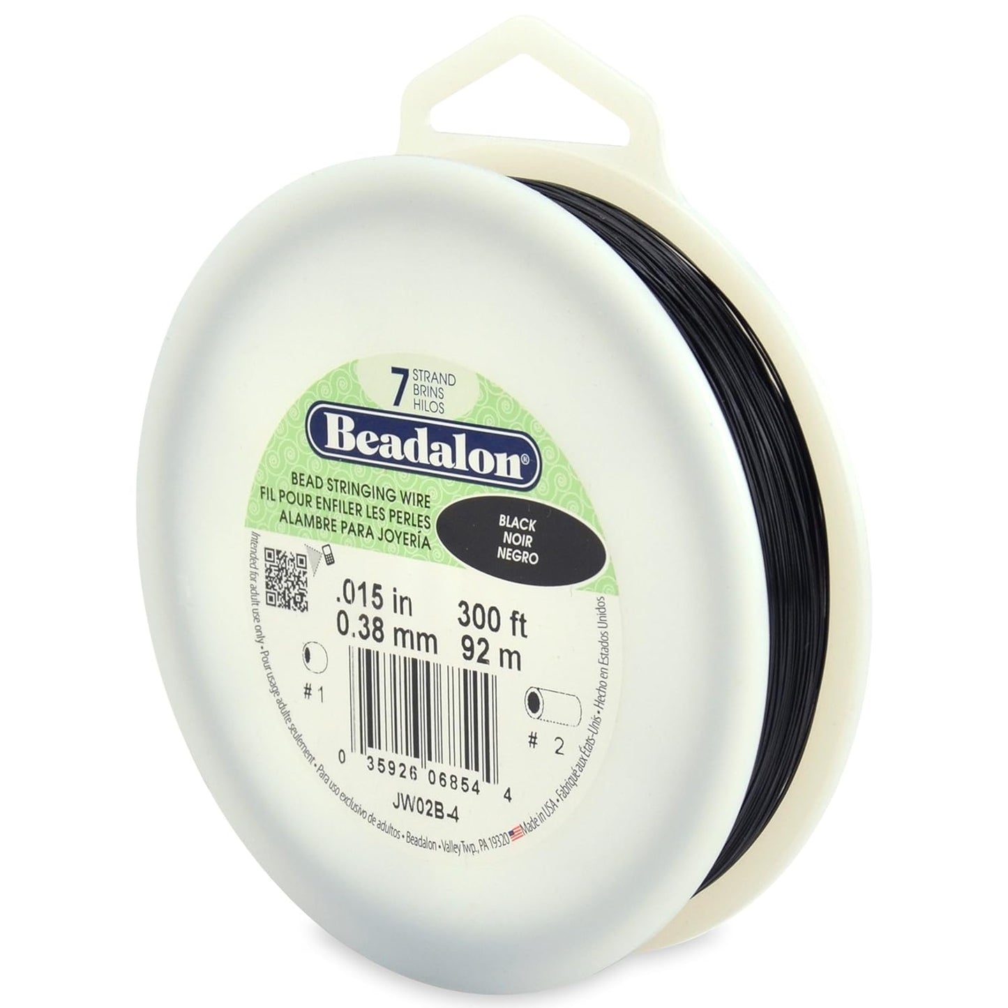 7 Strand Beadalon Stringing Wire, 300 ft / 91 m