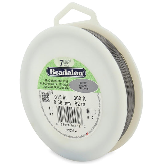 7 Strand Beadalon Stringing Wire, 300 ft / 91 m