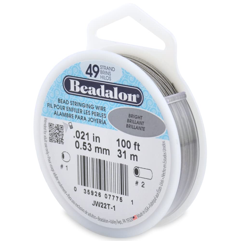 Beadalon 49 Strand Stainless Steel Bead Stringing Wire