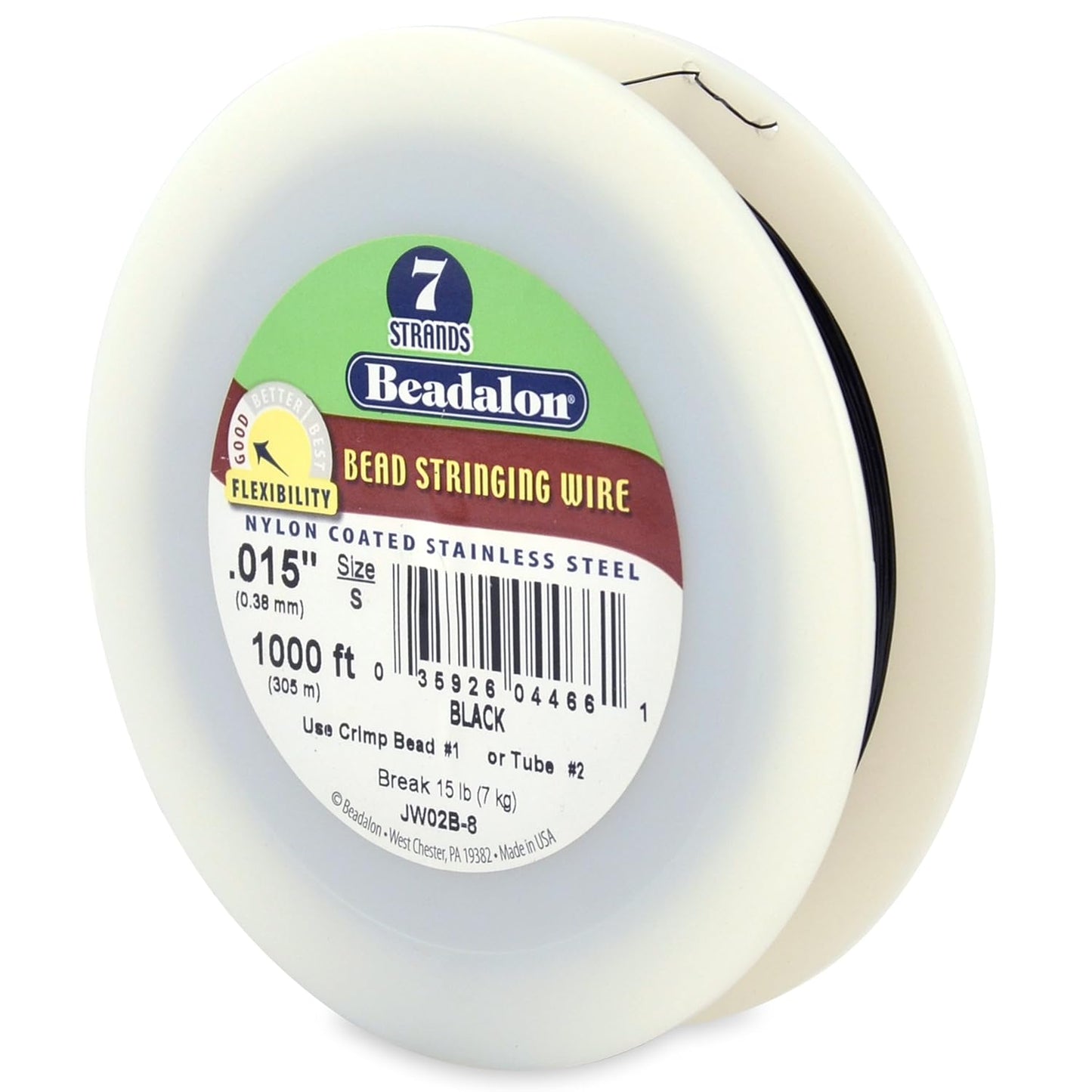 7 Strand Beadalon Stringing Wire, 1000 ft / 305 m