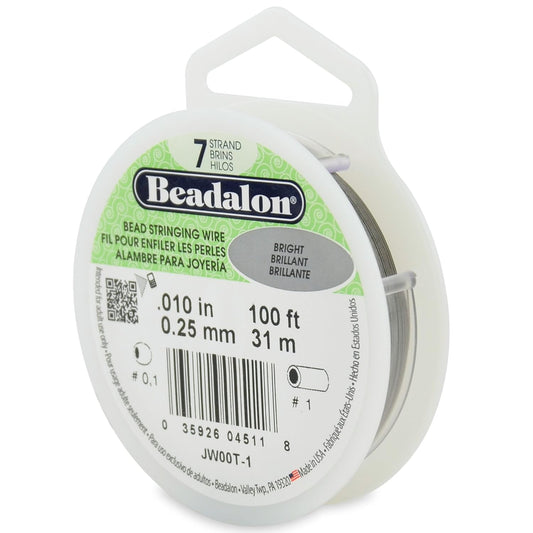 7 Strand Beadalon Stringing Wire, 100 ft / 31 m