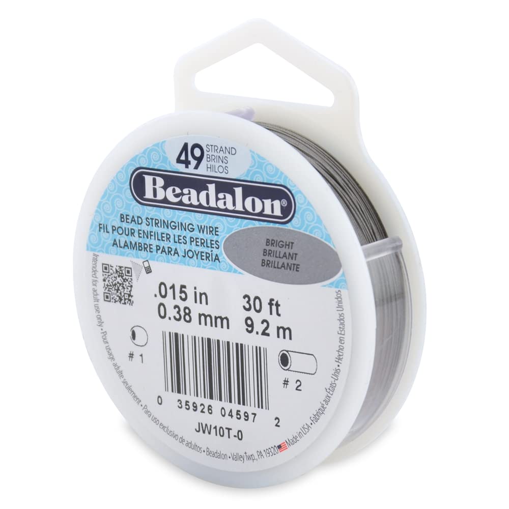 Beadalon 49 Strand Stainless Steel Bead Stringing Wire