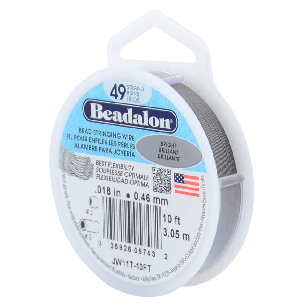 Beadalon 49 Strand Stainless Steel Bead Stringing Wire