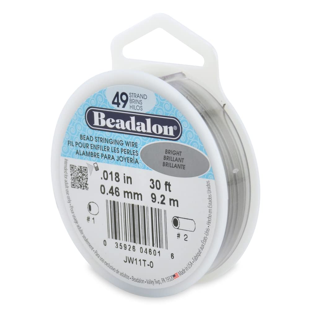 Beadalon 49 Strand Stainless Steel Bead Stringing Wire