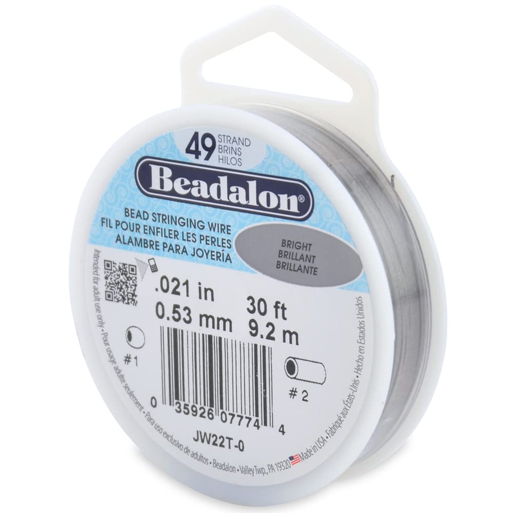 Beadalon 49 Strand Stainless Steel Bead Stringing Wire