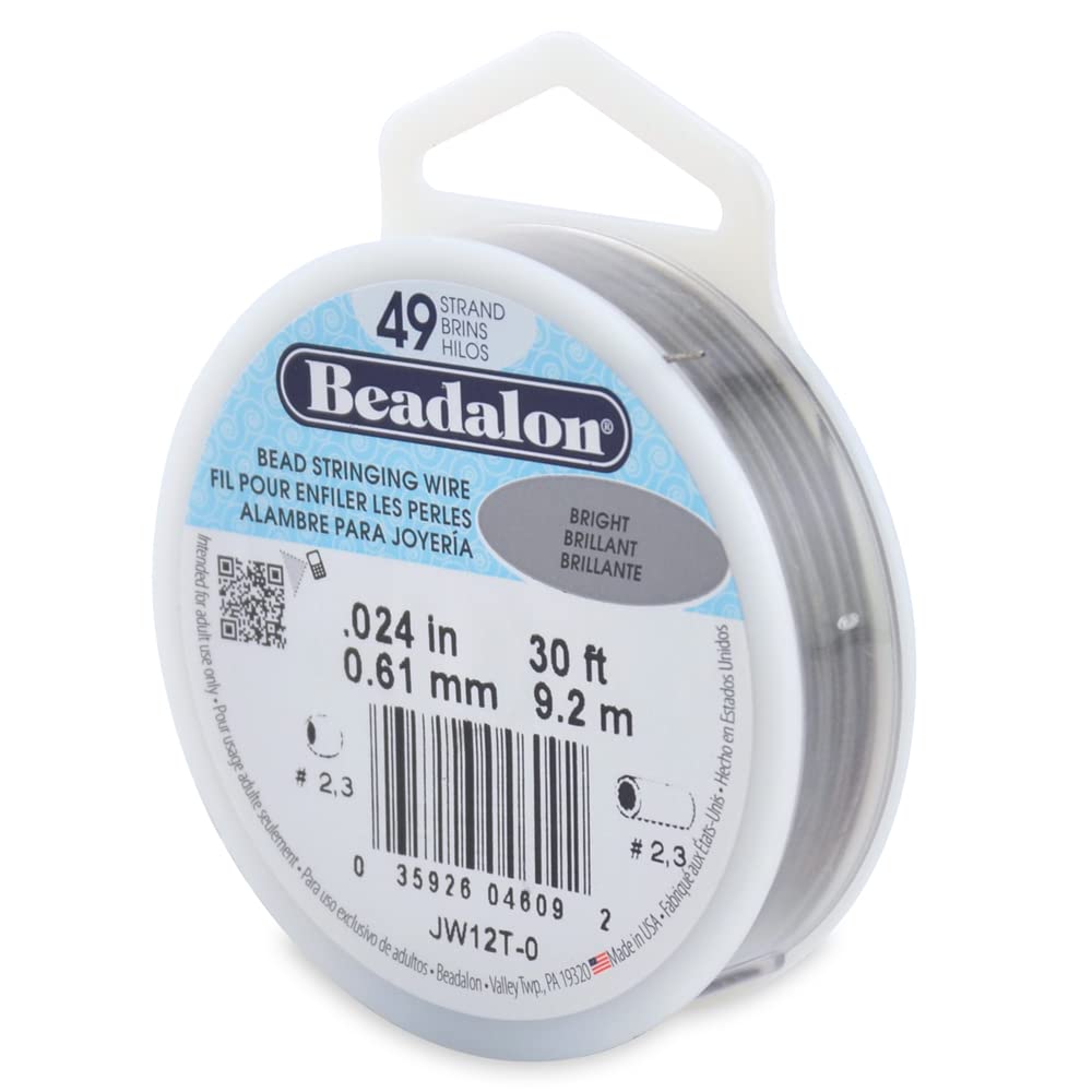 Beadalon 49 Strand Stainless Steel Bead Stringing Wire