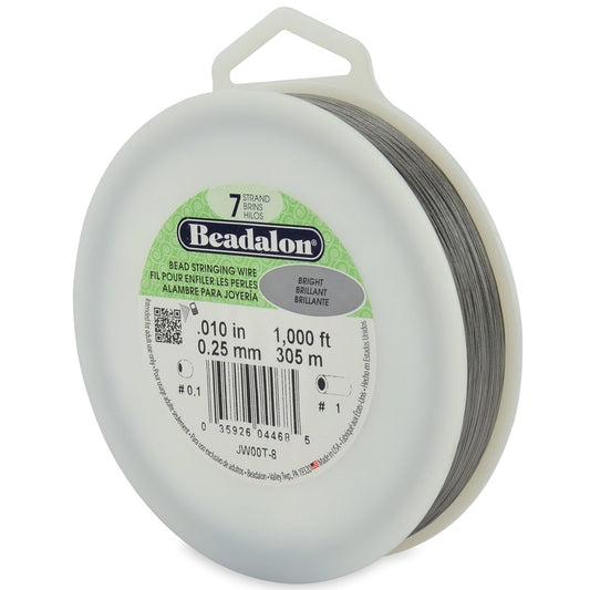 7 Strand Beadalon Stringing Wire, 1000 ft / 305 m