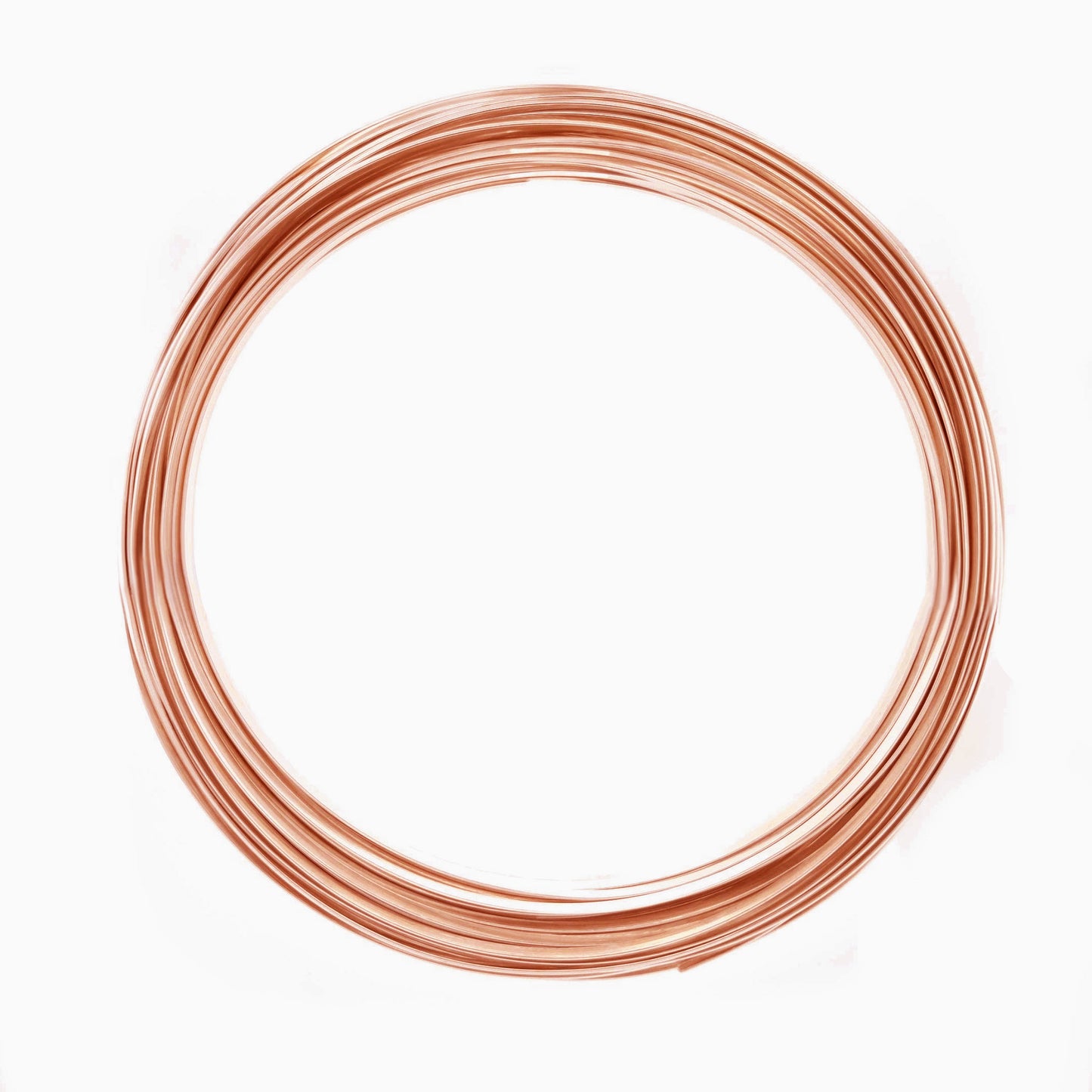 99.9% Pure Copper CDA #110 Wire Dead Soft Half Round