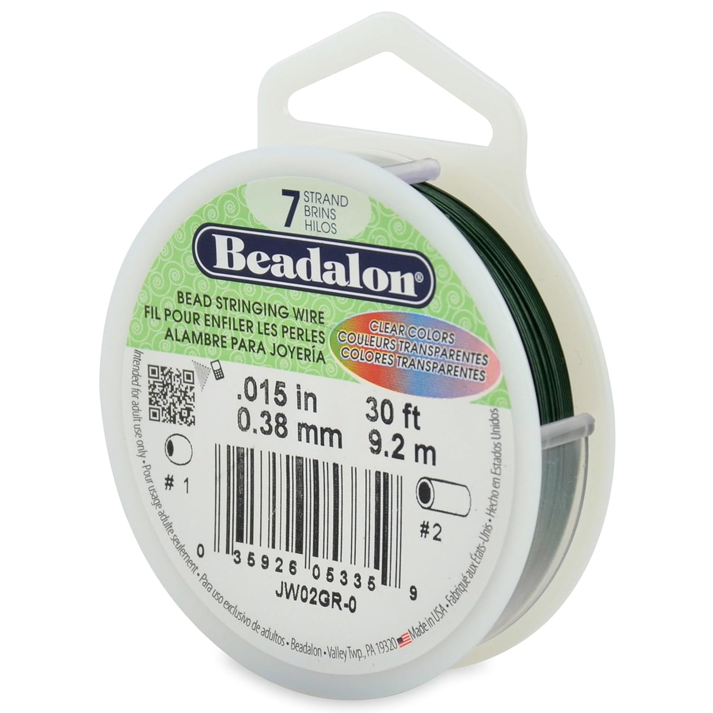 7 Strand Beadalon Stringing Wire, 30 ft / 9.2 m