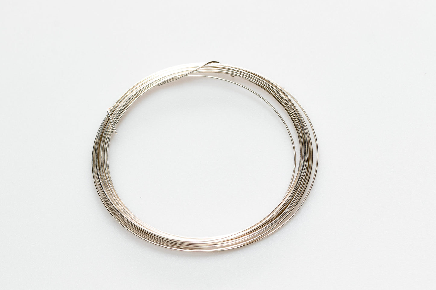 925 Sterling Silver wire Half Hard Round