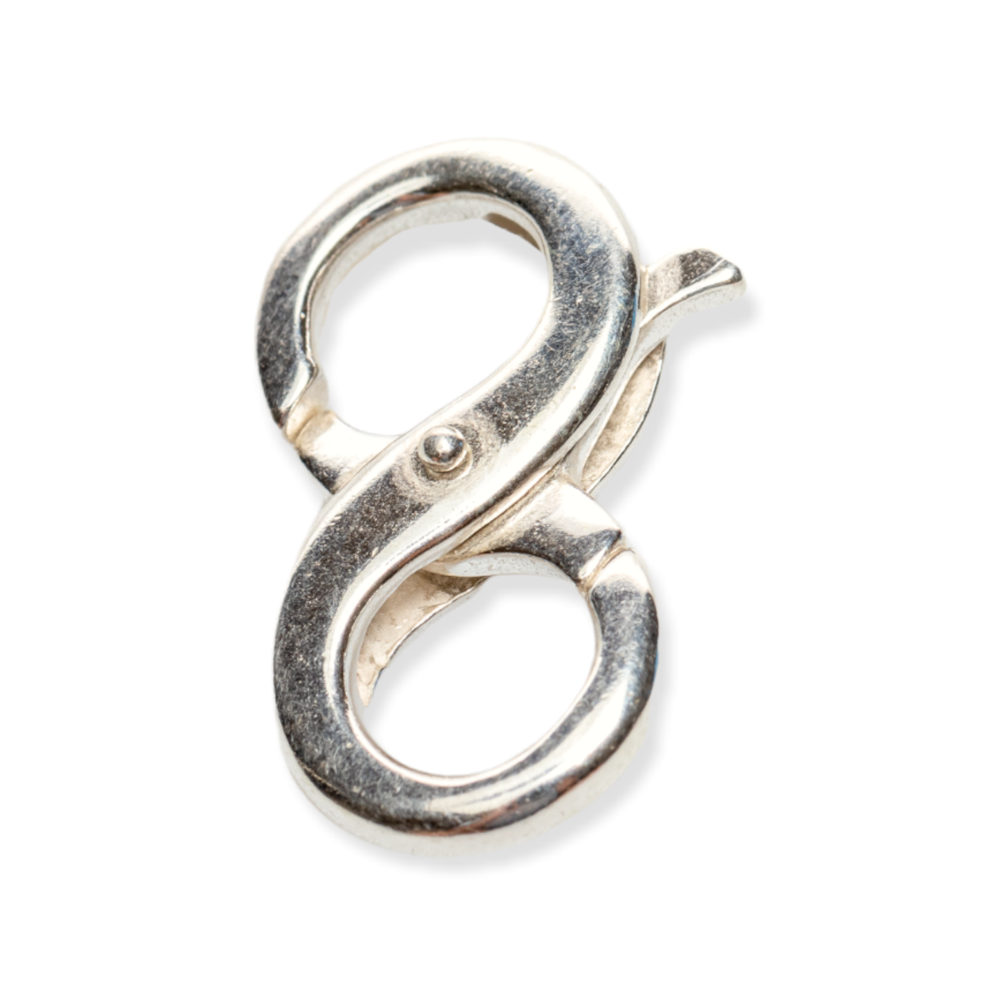 925 Sterling Silver Infinity Lobster Clasp