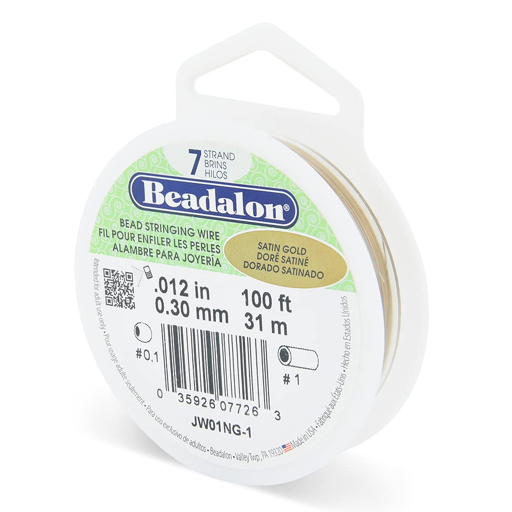 7 Strand Beadalon Stringing Wire, 100 ft / 31 m