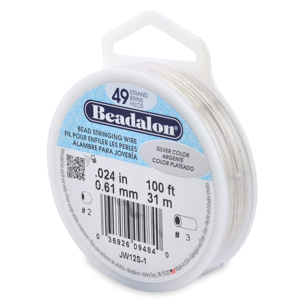 Beadalon 49 Strand Stainless Steel Bead Stringing Wire