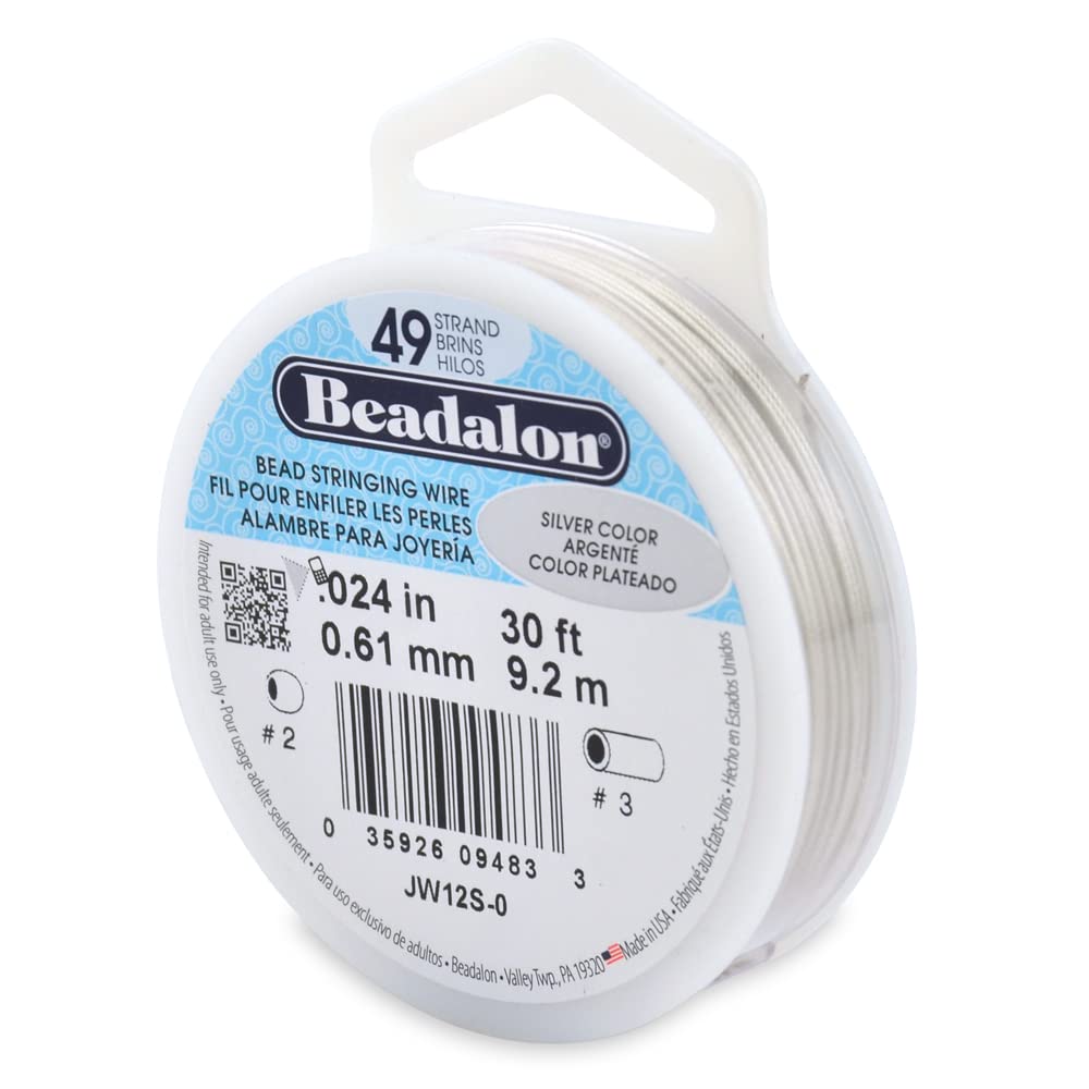 Beadalon 49 Strand Stainless Steel Bead Stringing Wire