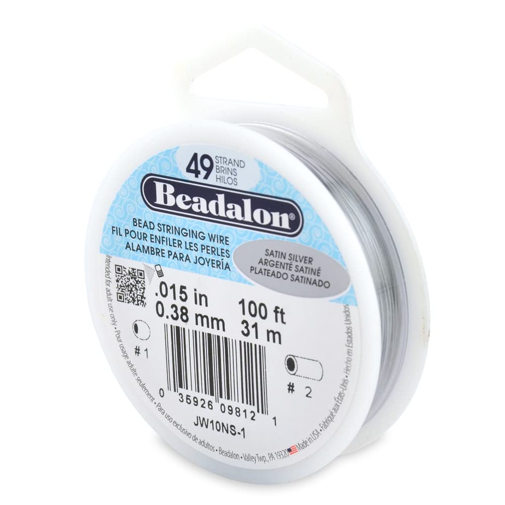 Beadalon 49 Strand Stainless Steel Bead Stringing Wire