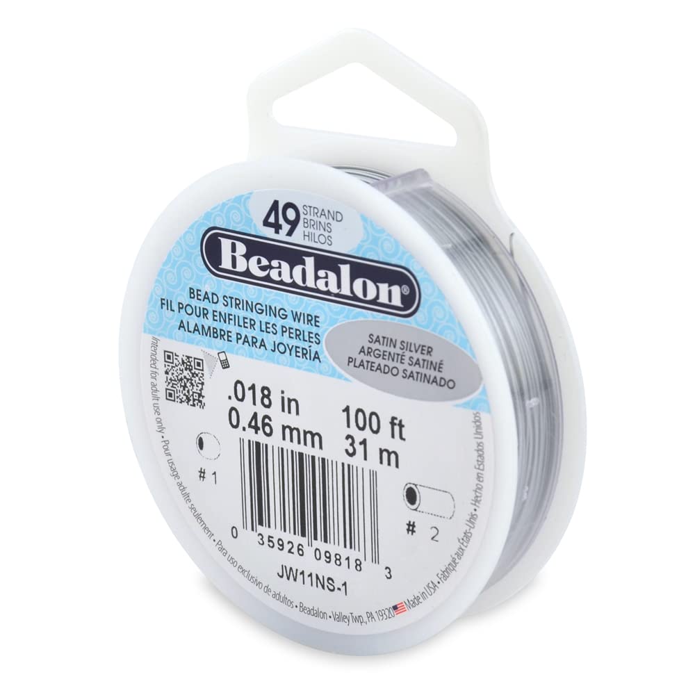 Beadalon 49 Strand Stainless Steel Bead Stringing Wire