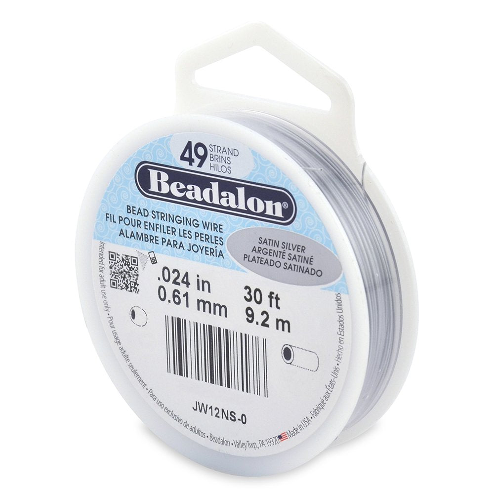 Beadalon 49 Strand Stainless Steel Bead Stringing Wire