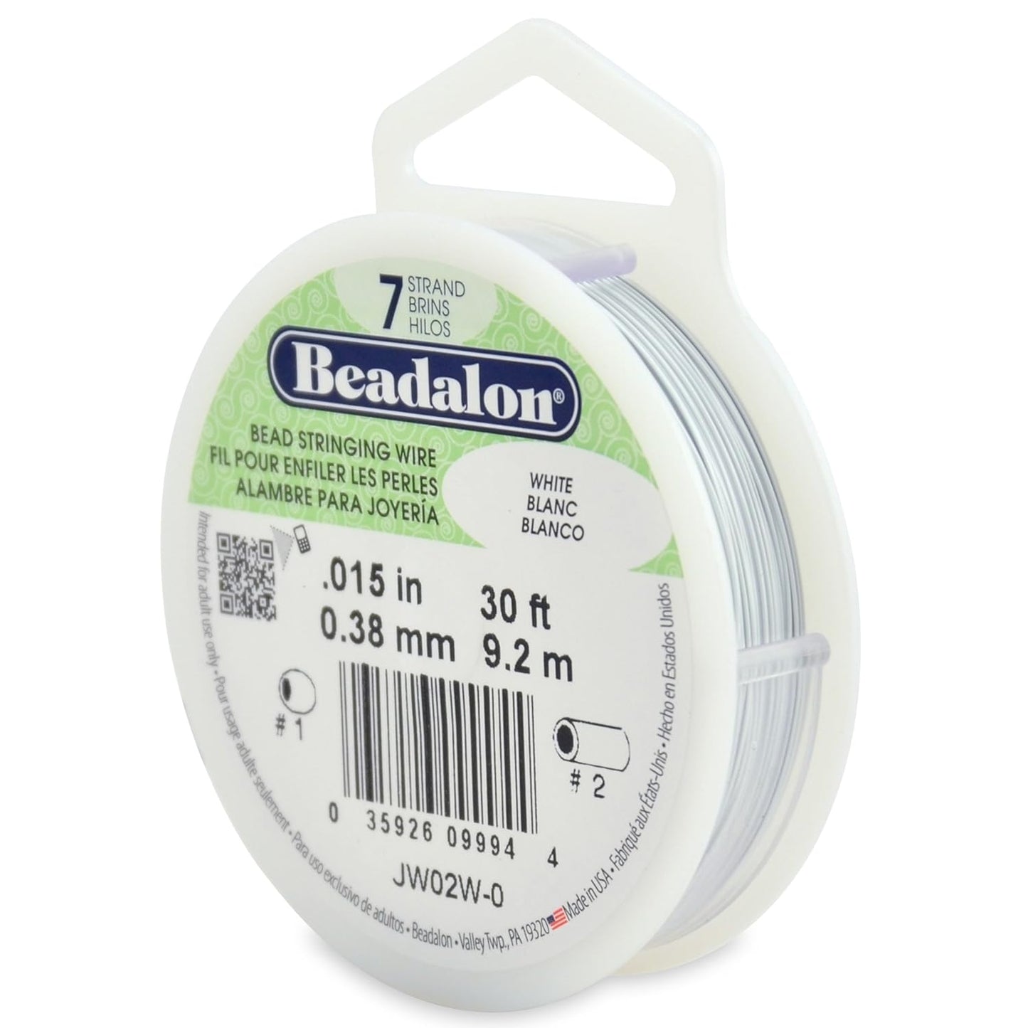 7 Strand Beadalon Stringing Wire, 30 ft / 9.2 m