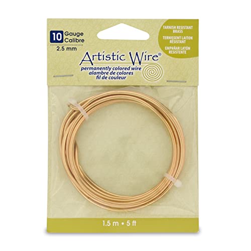 Artistic Wire Tarnish Resistant Brass