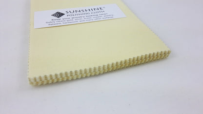 Set of 10 Sunshine Polishing Cloths Non-Scratch Jewelry Cleaner Tarnish Remover