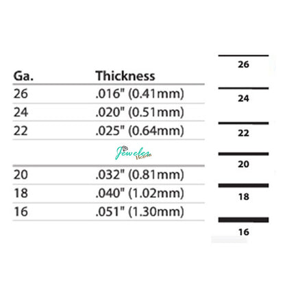 Jeweler's Brass Sheet Metal 6"x12" Gauge 14 16 18 20 22 24 26 DeadSoft Rectangul