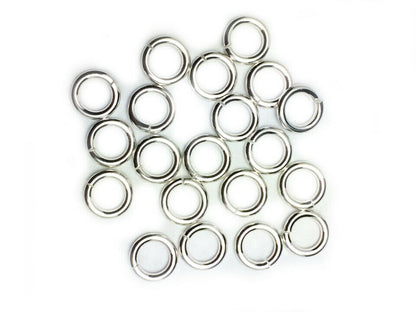 16 Gauge 925 Sterling Silver Open Jump Ring Round Inside dimension 3.2 - 13.0 mm