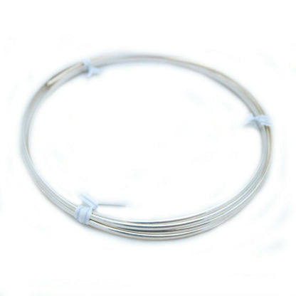 935 Argentium Silver wire Dead Soft Half Round