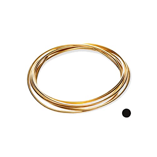 Jeweler's Brass Wire Red Brass Wire (Round) Half Hard, CDA #230