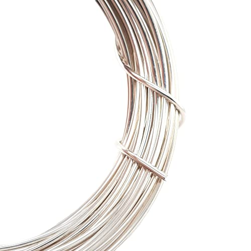 935 Argentium Silver Dead Soft Round wire